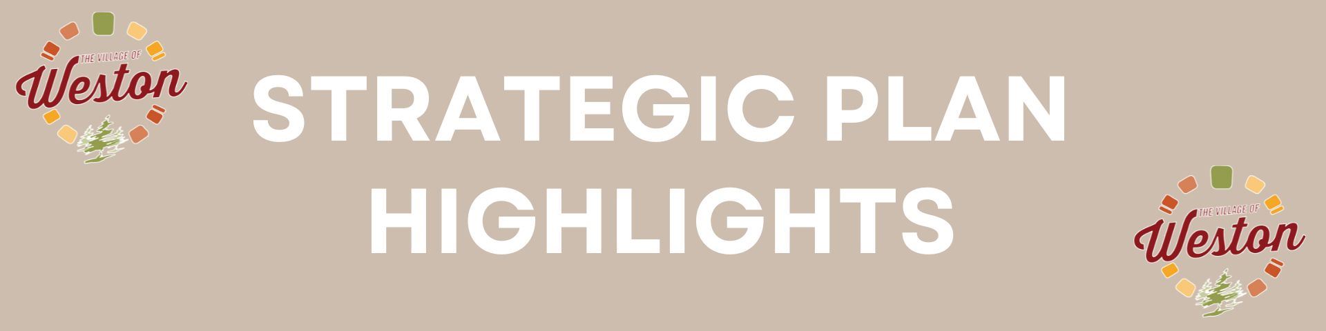 Strategic Plan Highlights Header