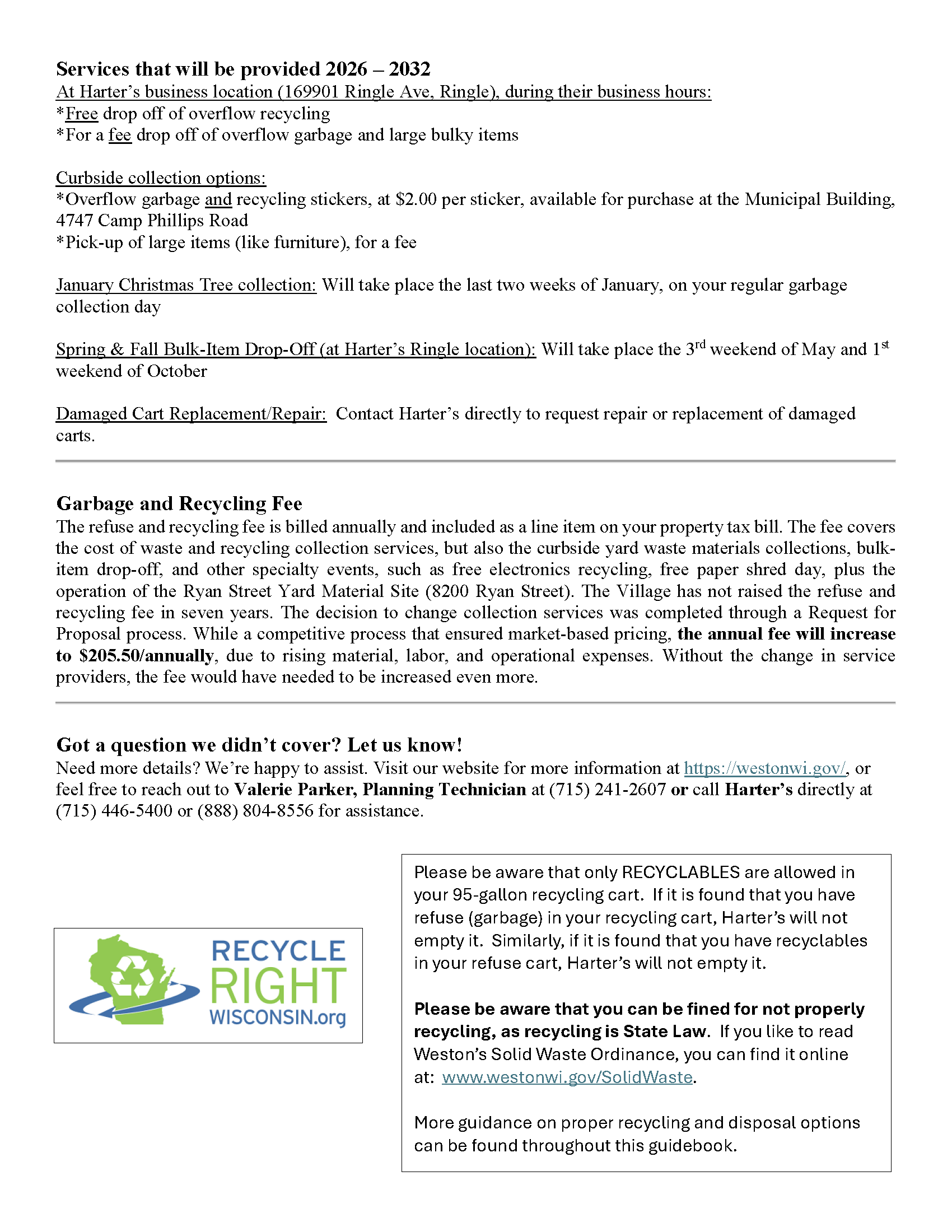 0 Changes to our garbage and recycling services_Page_2