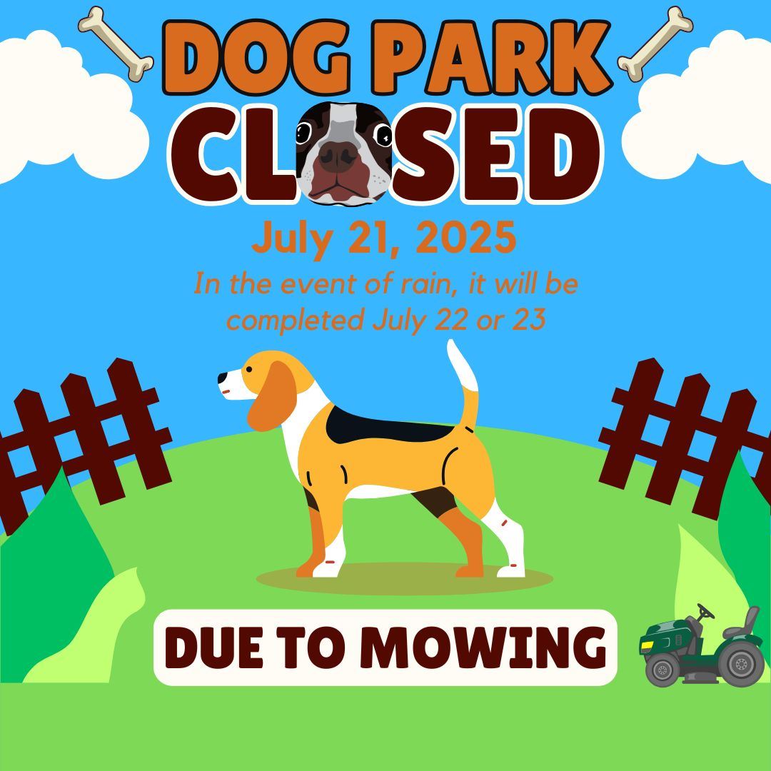 Dog Park Closed