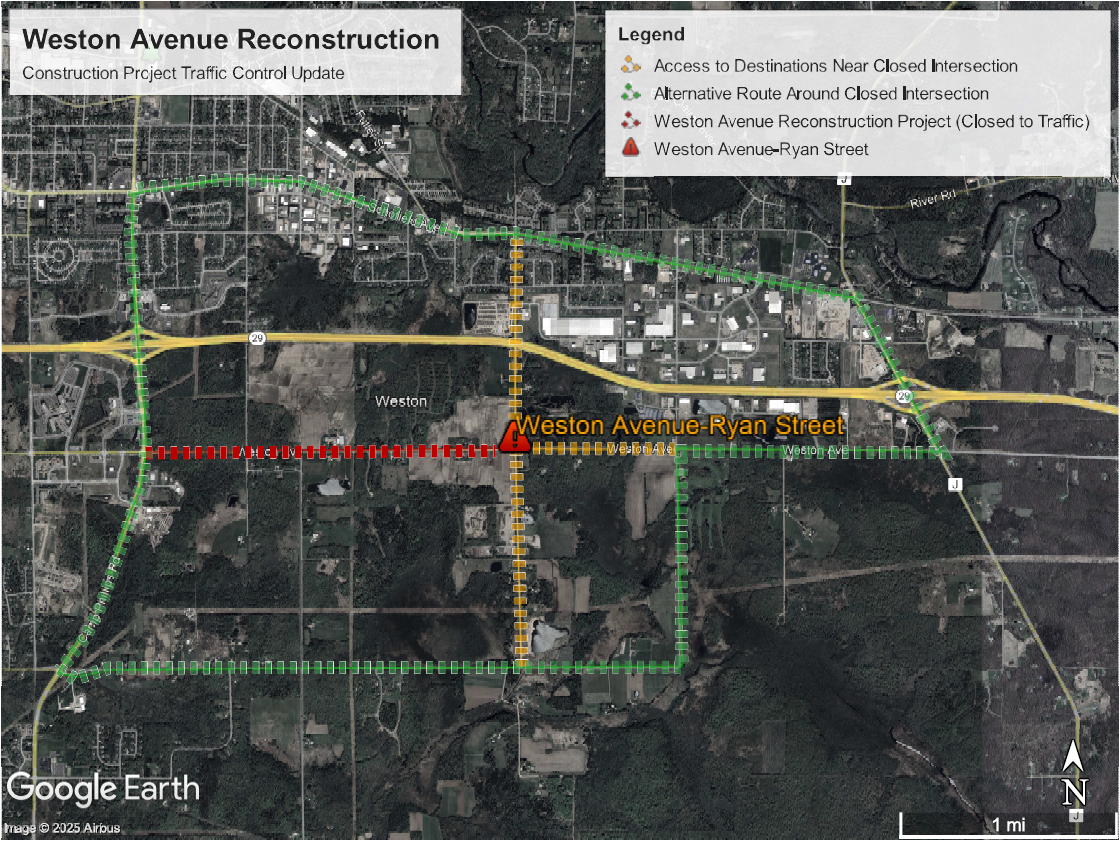 Ryan Street Road Closure