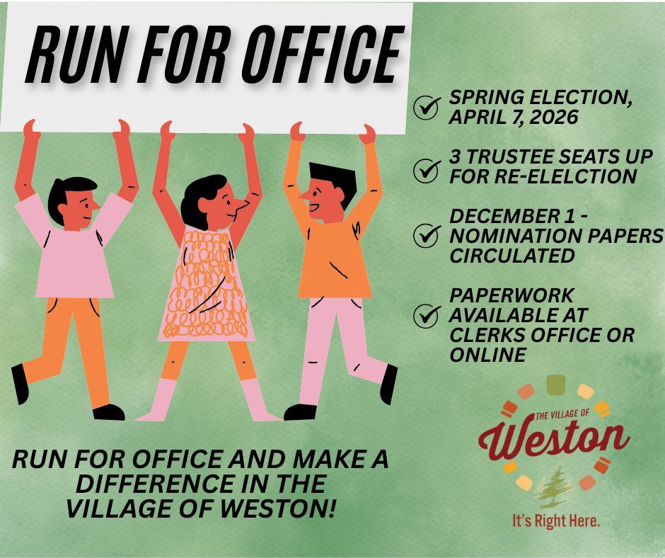 RUN FOR OFFICE